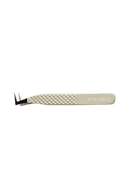Alona Pick Me "Microfiber" Tweezer - Grande "Boot" - Moua Lash Co