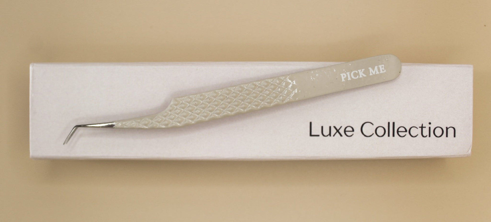 Alona Pick Me "Microfiber" Tweezer - "Tall" 45° Slim - Moua Lash Co